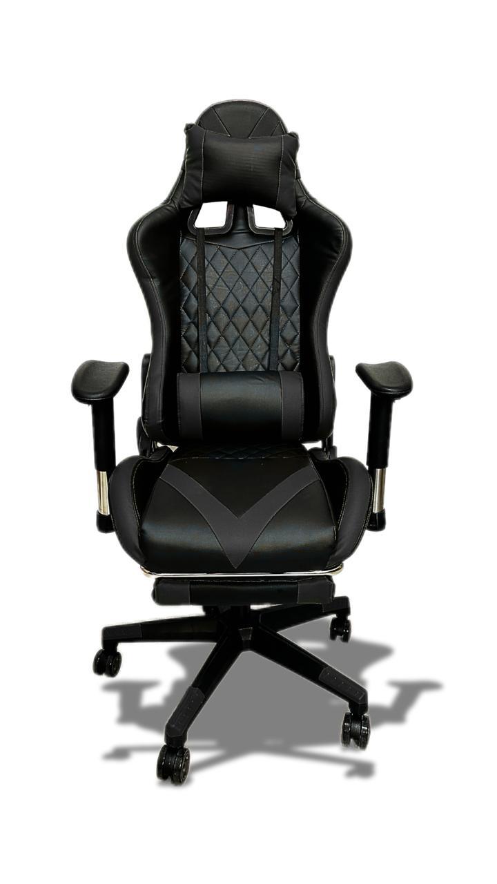 Silla Gamer Ref 1109 Masajeador Lumbar y Brazos Ajustables