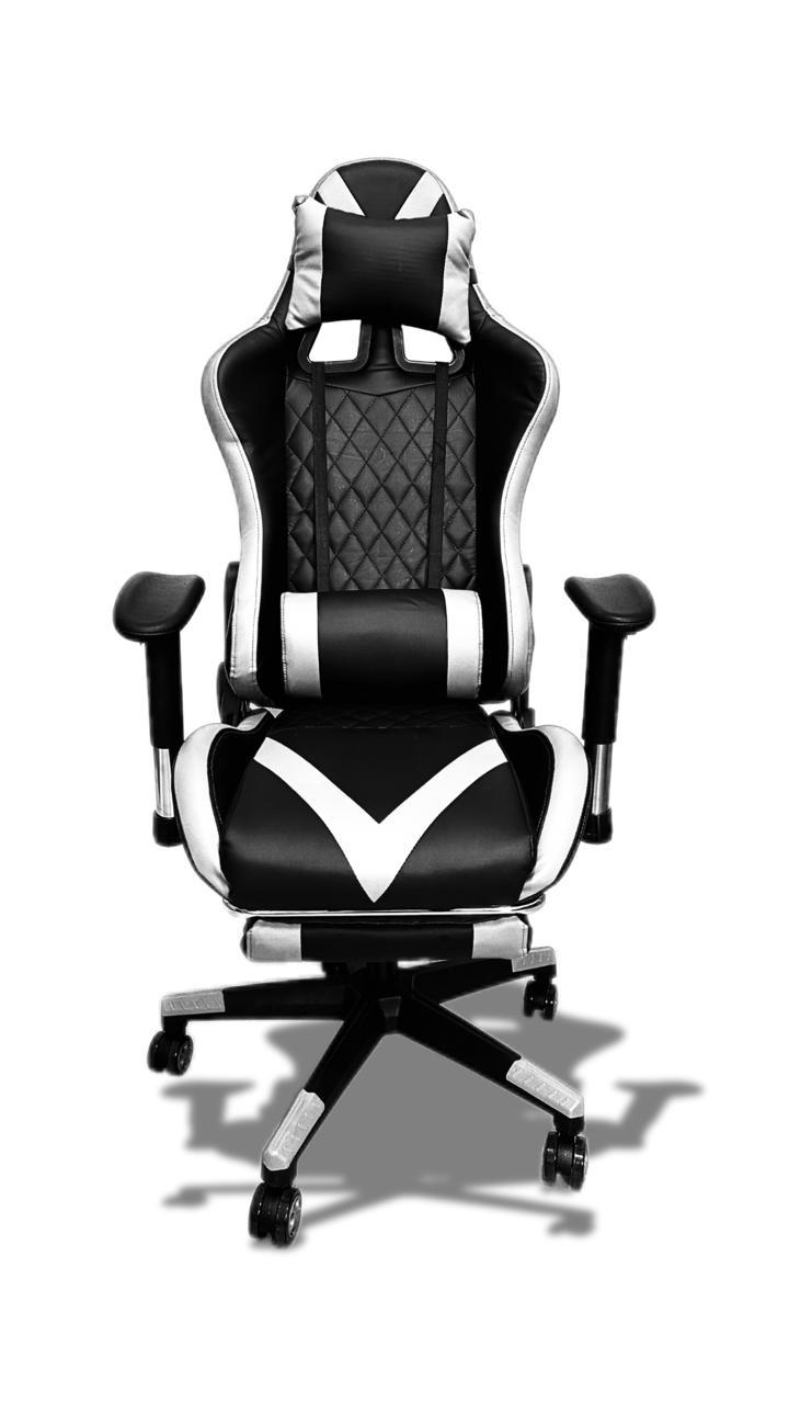 Silla Gamer Ref 1109 Masajeador Lumbar y Brazos Ajustables