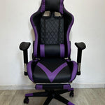 Silla Gamer Ref 1109 Masajeador Lumbar y Brazos Ajustables